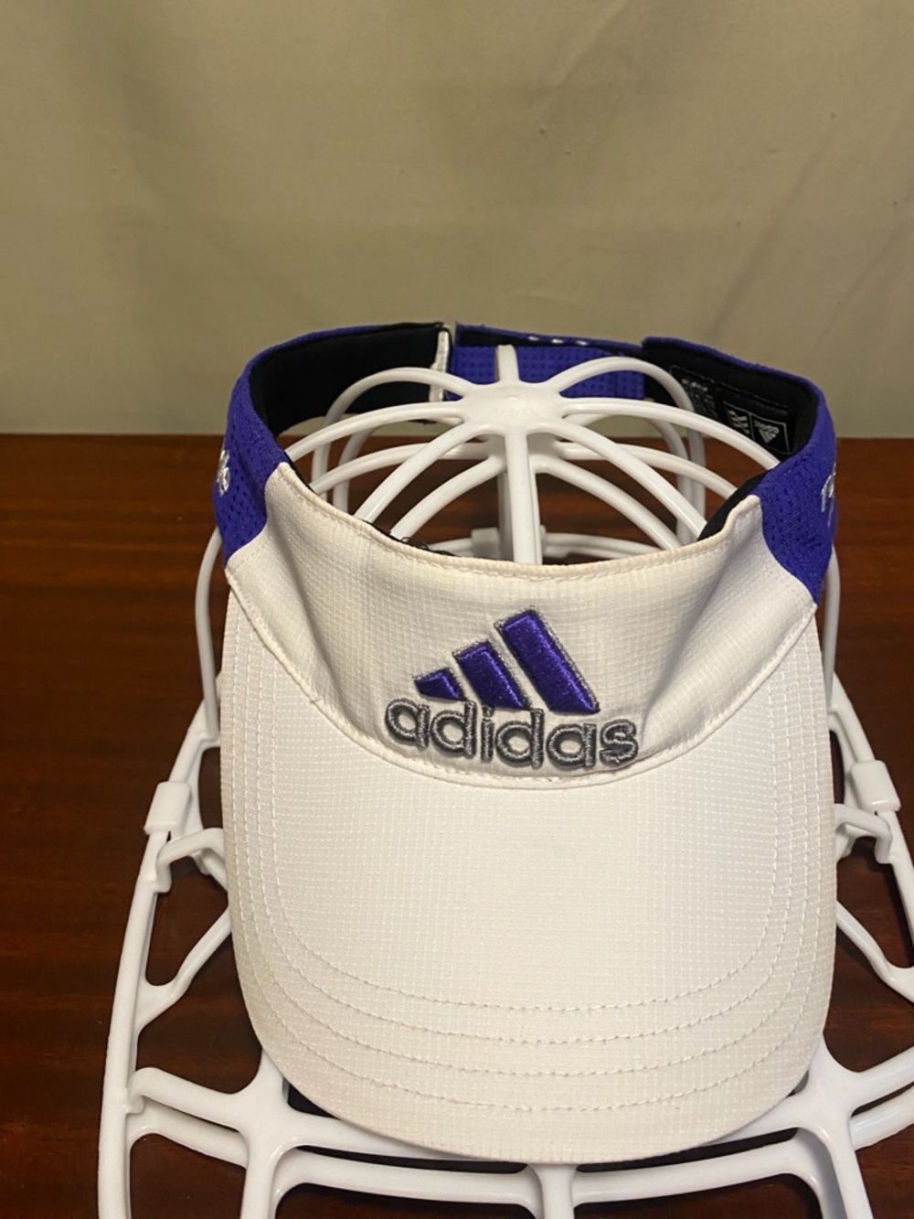 Adidas TaylorMade Tour Preferred Purple White Golf Visor Adjustable O/S